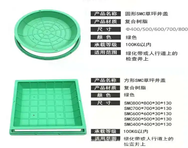 龙岗树脂复合种植井盖展示